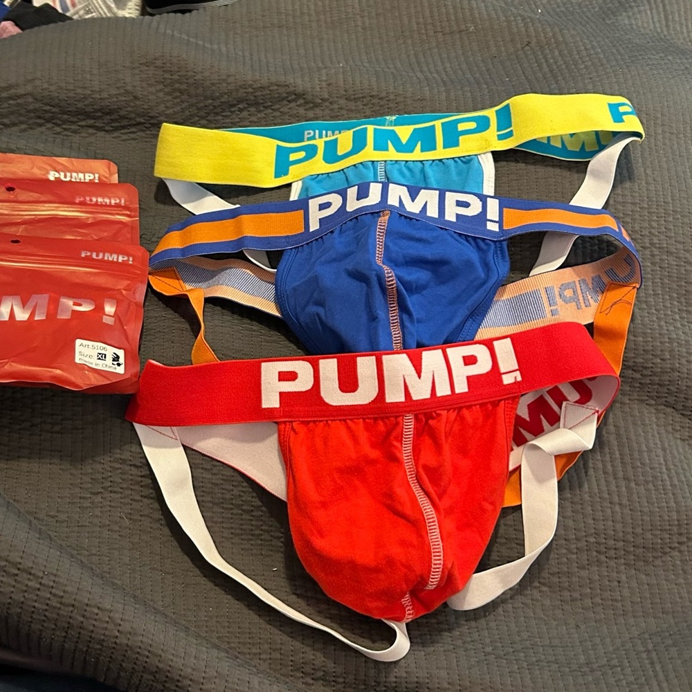 3 - New PUMP! Cruise Jockstraps Size XL